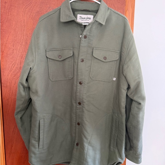 Duck Camp Other - Duck Camp Men's Olive Shirt Jacket